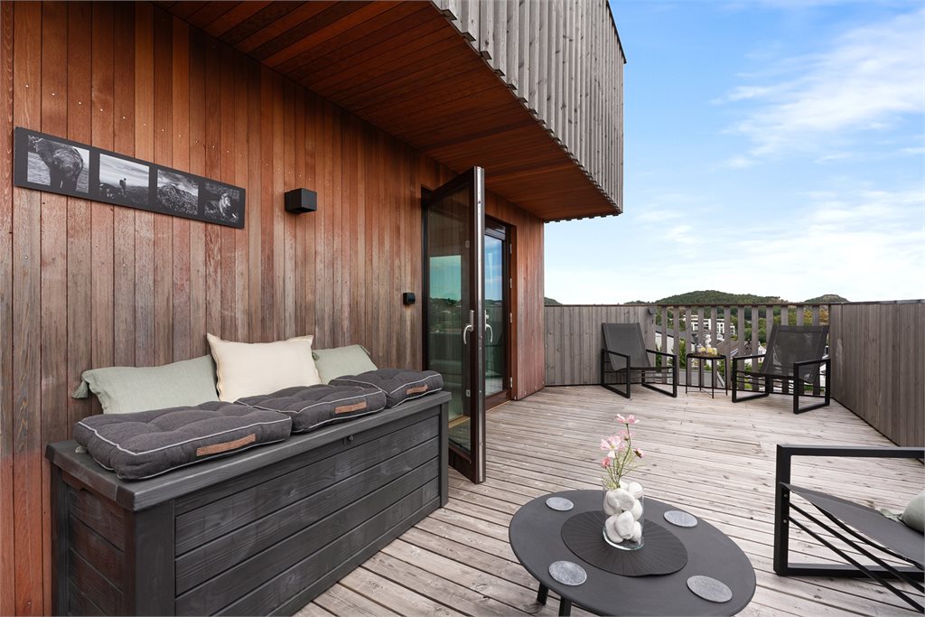 Her er det bare å nyte sola.